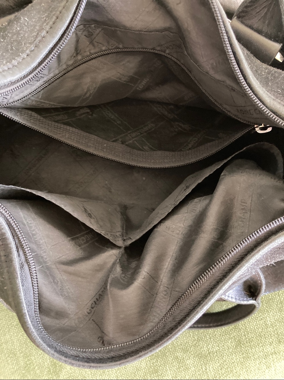 Longchamp Black Leather Bag - Picture 6 of 7